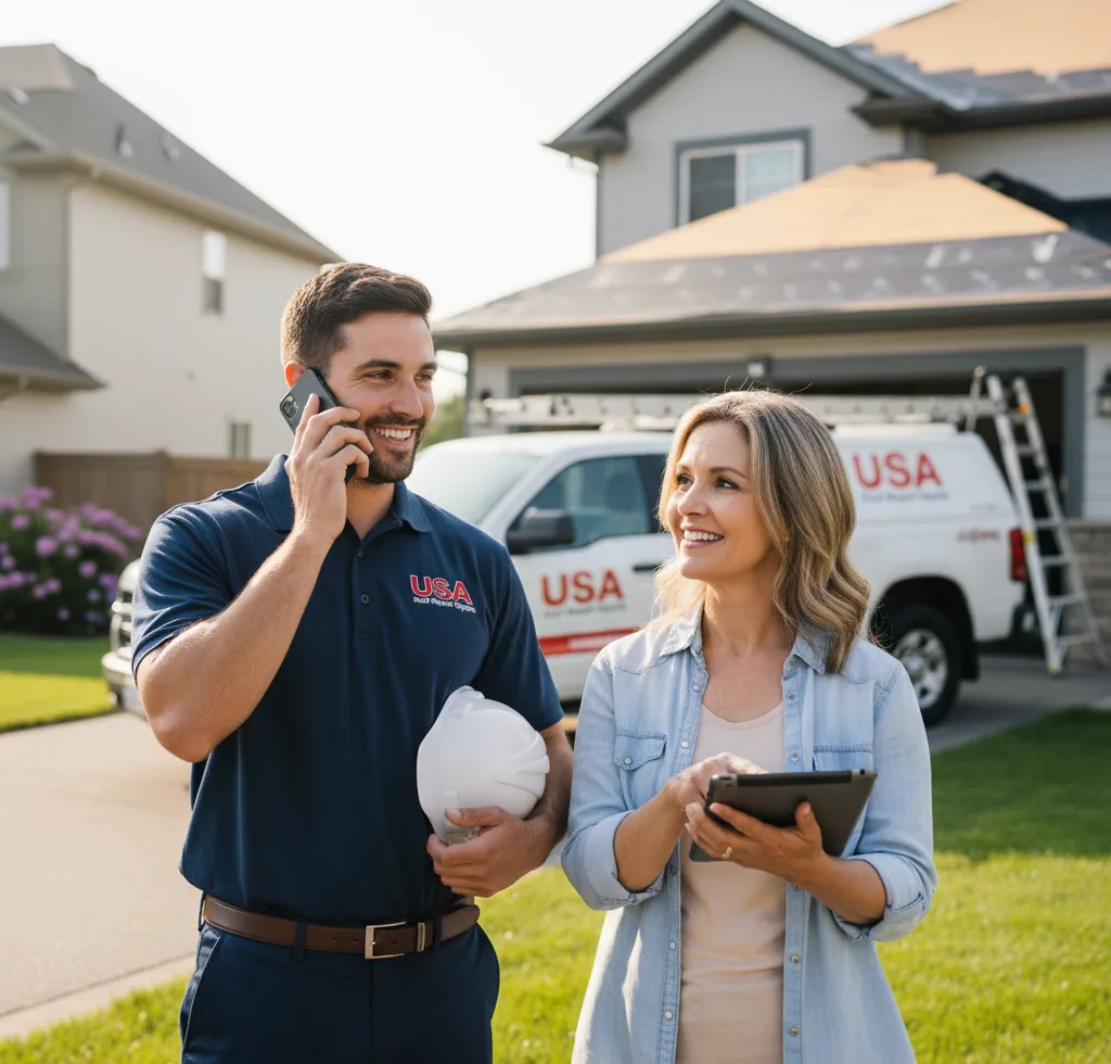 USA Roof Repair Experts customer support in Sebring
